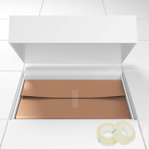 6 rouleaux de rechange de ruban transparent, ruban transparent lustré tout usage pour le bureau, la maison, l’école