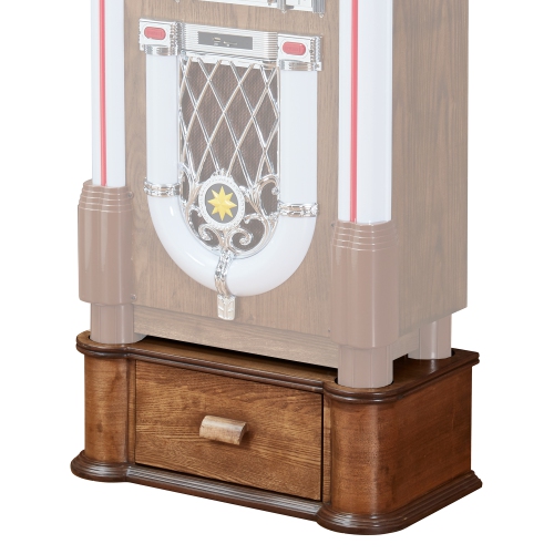 Arkrocket Taurus II Mid-Size Jukebox with stand-Oak