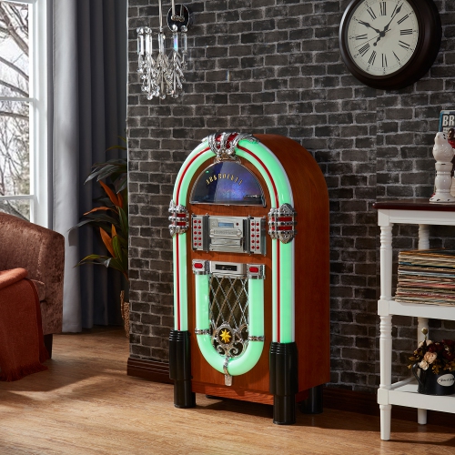 Arkrocket Taurus II Mid-Size Jukebox-Maple