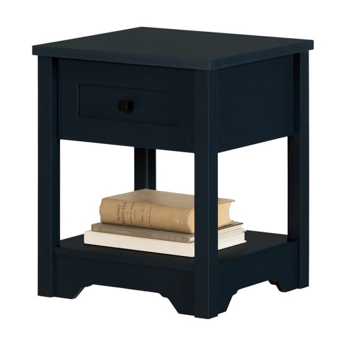 South Shore End Table Navy Blue Farnel