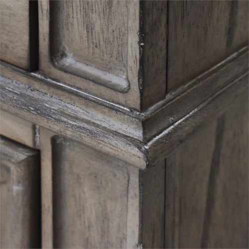 Highland Park Driftwood Gray Wood 3-drawer Nightstand