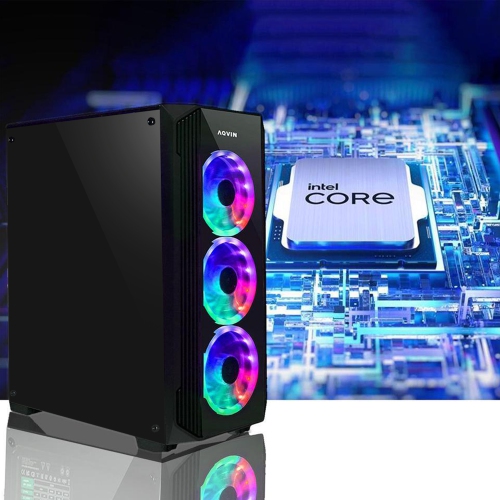 Gaming PC - GTX 1660 Super 6GB, AMD Ryzen 7, 16GB Memory, 512GB SSD, Win 11 by AQVIN - Refurbished condition - Image 4