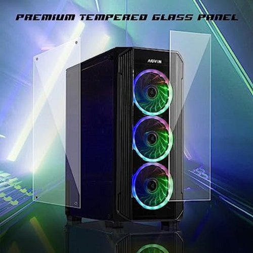 Gaming PC - GTX 1660 Super 6GB, AMD Ryzen 7, 16GB Memory, 512GB SSD, Win 11 by AQVIN - Refurbished condition - Image 6