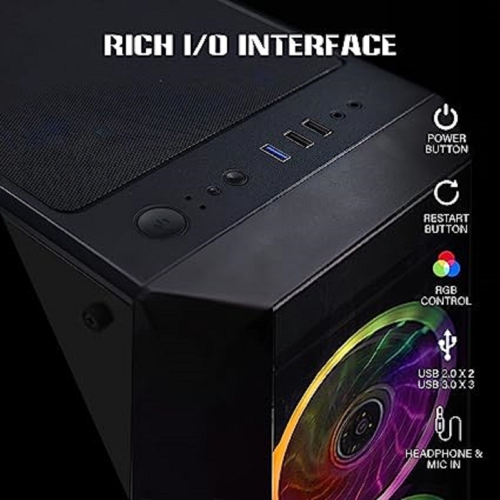 Gaming PC - GTX 1660 Super 6GB, AMD Ryzen 7, 16GB Memory, 512GB SSD, Win 11 by AQVIN - Refurbished condition - Image 7