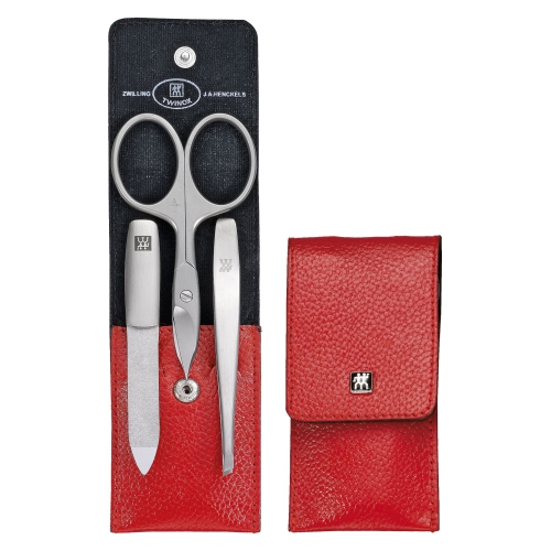 ZWILLING TWINOX Calf Leather Snap Fastener Case