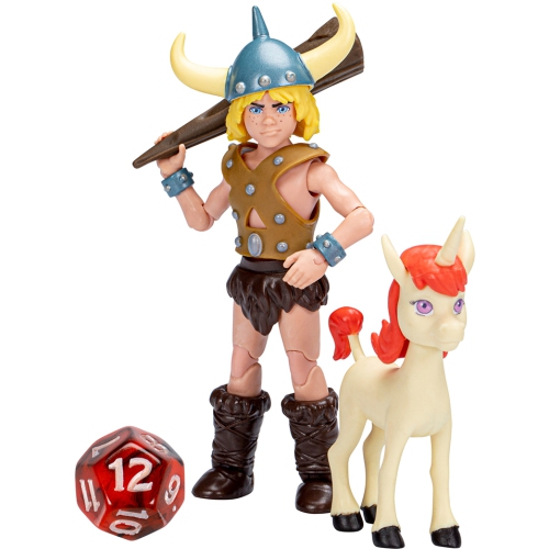 Dungeons & Dragons Cartoon Classics 6 Inch Action Figure Wave 1 - Bobby & Uni