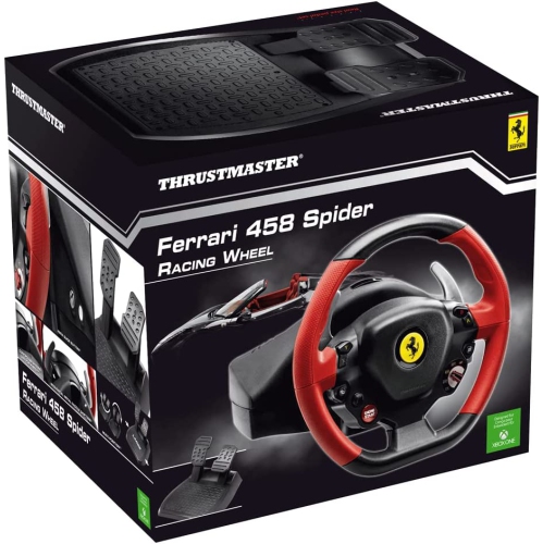 Thrustmaster VG Ferrari 458 Spider Racing Wheel-Xbox One - Open Box