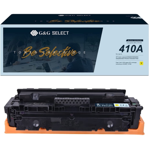 G&G Select Remanufactured Toner Cartridge Replacement for Hp CF412A Standard Yield, Yellow