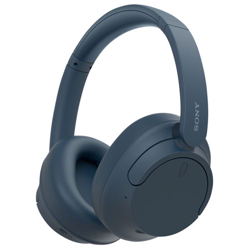 Sony WH CH720N Over Ear Noise Cancelling Bluetooth Headphones Blue