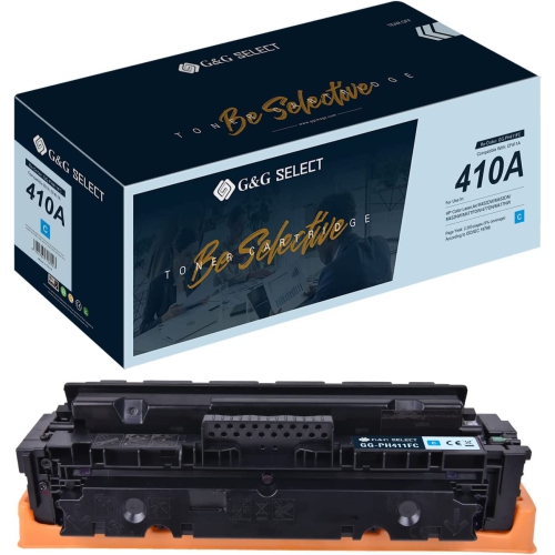 G&G Select Remanufactured Toner Cartridge Replacement for Hp CF411A Standard Yield, Cyan