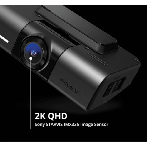 FineVu GX1000 2K QHD Dual-Channel Dash Cam | 2K, GPS, WiFi, Parking Mode, ADAS