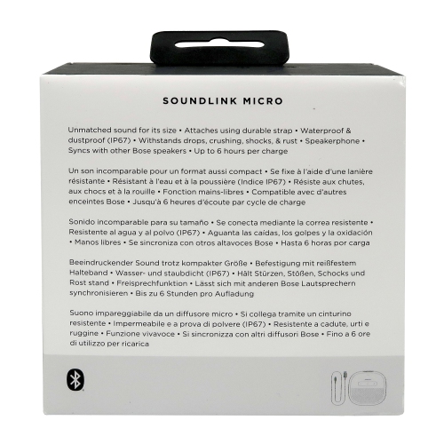 Bose Soundlink Micro Bluetooth Speaker