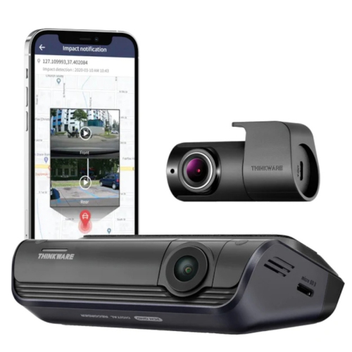 Thinkware Q1000 2K QHD Dual Channel Dash Cam & Radar Module | 2K, WiFi, GPS, ADAS, Parking Mode