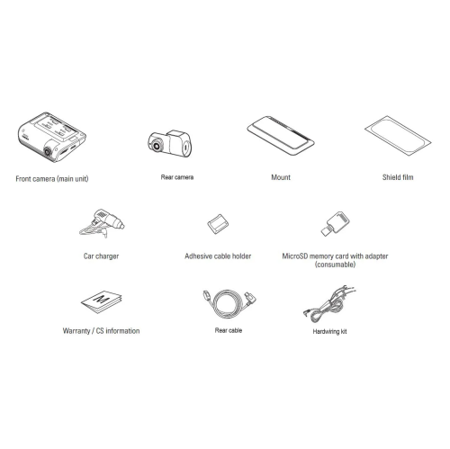 Thinkware Q1000 2K QHD Dual Channel Dash Cam & Radar Module | 2K, WiFi, GPS, ADAS, Parking Mode