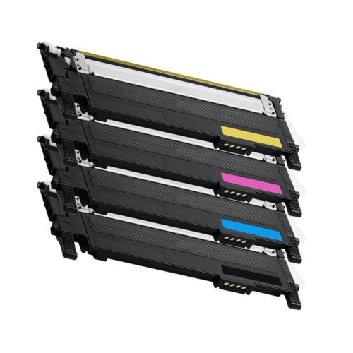 axGear Samsung CLT-406S Compatible CLT-K406S Toner Cartridge Combo BK/C/M/Y CLP-360, CLP-362