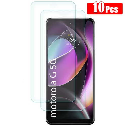 XCRS  Tempered Glass, With Accurate Touch, Screen Protector for Motorola Moto G 5G [10-Pack]