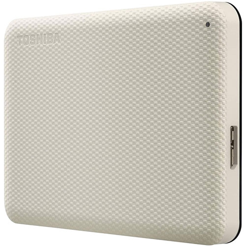 Toshiba Canvio Advance 4TB USB 3.0 External Hard Drive -White