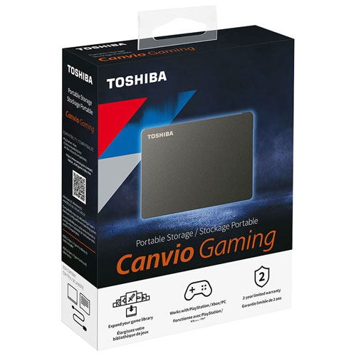 Disque dur externe USB 3.0 Canvio Gaming de 1 To de Toshiba