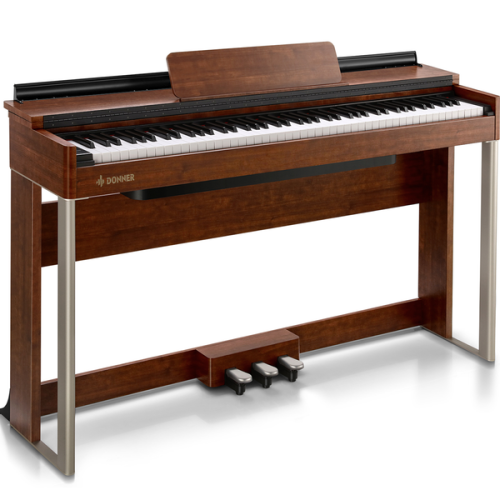 Donner DDP-200 Professional 88 Key Weighted Dynamic Graded Hammer Action Wooden Upright Digital Piano