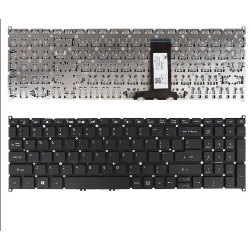 ACER  New Aspire Keyboard Us English Pk132Ce3B00 Nk115170B3 8420101Dkc01 In Black