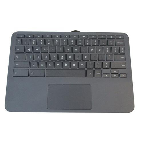 HP Chromebook 11 G8 & G8 EE Palmrest Keyboard and Touchpad Replacement - L90338-001, L90339-001