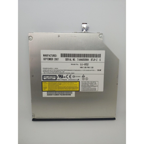 Graveur DVD±RW UJ-852 de Panasonic – Stockage optique fiable pour votre ordinateur portatif