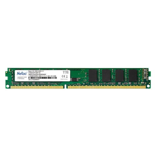 Netac 4GB DDR3 1600MHz PC Memory RAM - High Performance 204-Pin Upgrade