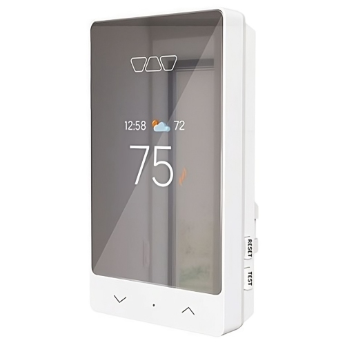 Schluter Systems – thermostat intelligent Wi-Fi programmable à écran tactile DHERT 105/BW Ditra Heat E-RS1