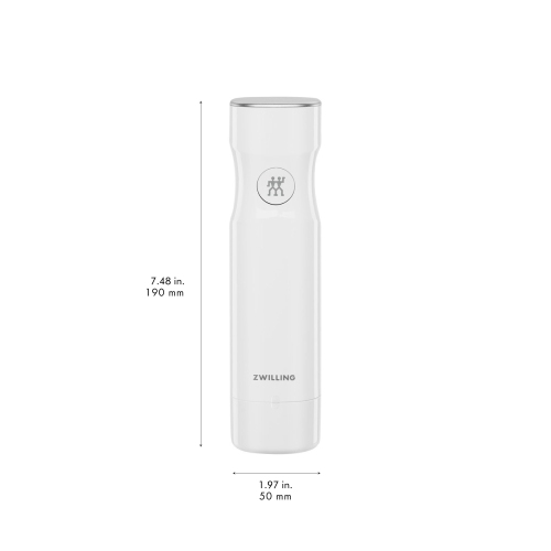 ZWILLING Fresh & Save Vacuum Pump With Charging Cap, White