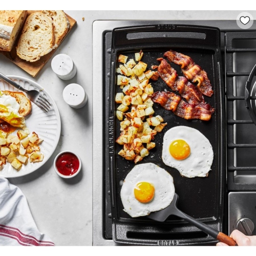 STAUB Pans Plancha 48 cm X 25 cm, Cast Iron