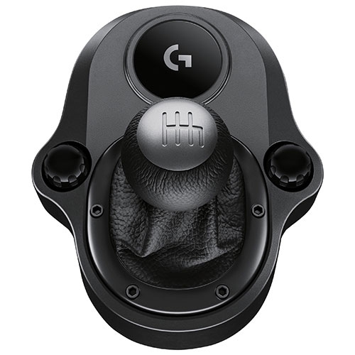 Boîte ouverte - levier de vitesses Driving Force de Logitech pour volants de course G29/G920 - foncé