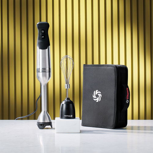 Mélangeur à immersion de 625 W de Vitamix avec fouet - Acier inoxydable