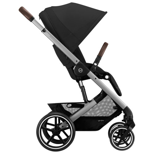 Cybex Balios S Lux 2 All-Terrain Stroller - Moon Black/Silver