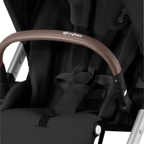 Cybex Balios S Lux 2 All-Terrain Stroller - Moon Black/Silver