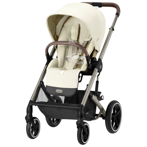 Cybex Balios S Lux 2 All-Terrain Stroller - Seashell Beige/Taupe