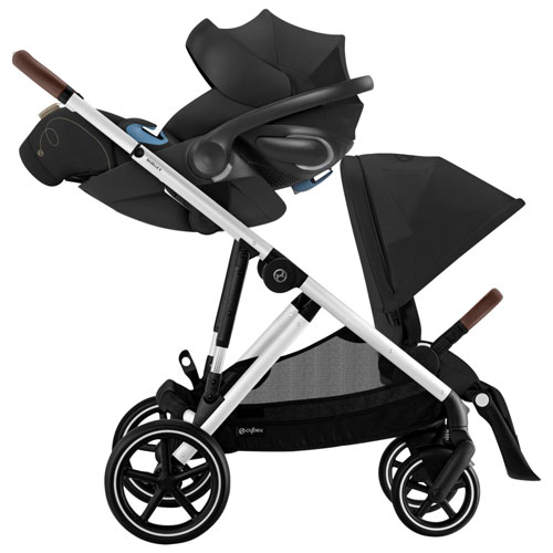 Cybex Gazelle S 2 Convertible Stroller - Moon Black