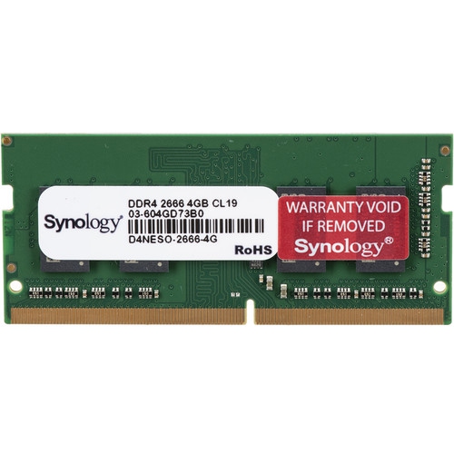 SYNOLOGY 4GB DDR4 2666 MHz Memory (D4NESO-2666-4G) | Best Buy Canada