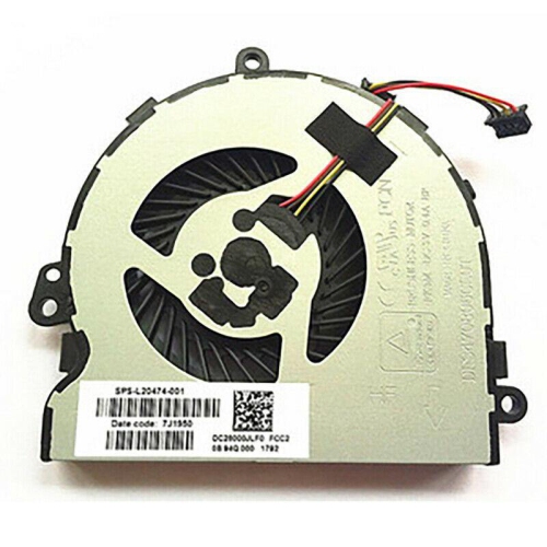HP Pavilion 15-DA Series CPU Fan Replacement - Compatible with Models 15-DB0005DX, 15-DB0038CA, 15-DB0047WM