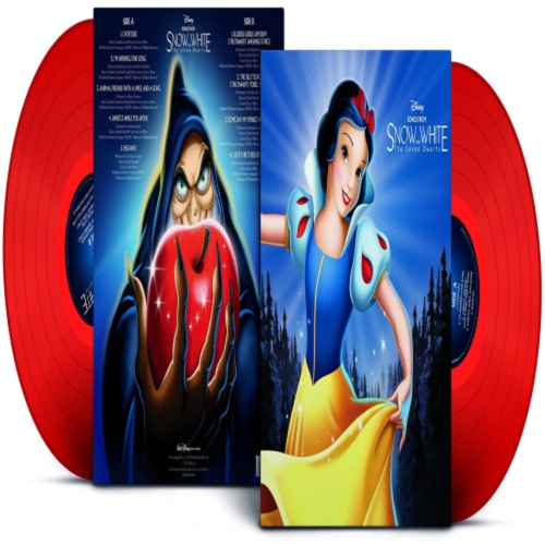 Songs From Snow White & The Seven Dwarfs: 85th Anniversary - Red Colored Vinyl - LP Record