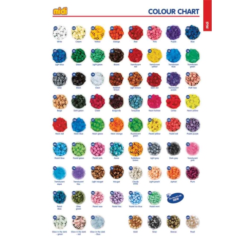 HAMA - NEON BLUE-1K BEADS IN BAG | Best Buy Canada