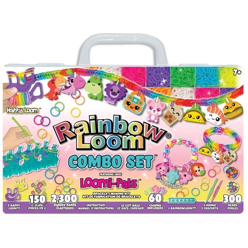 RAINBOW LOOM - ENSEMBLE DOUBLE FF-LOOMETAL