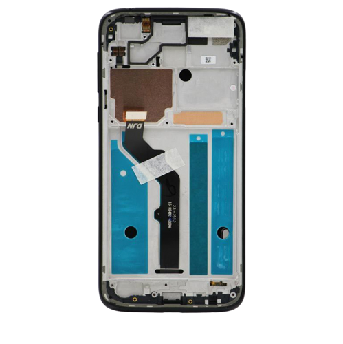 Replacement LCD Assembly With Frame Compatible For Motorola Moto G7 Play / T-Mobile Revvlry (Genuine OEM) (Starry Black)