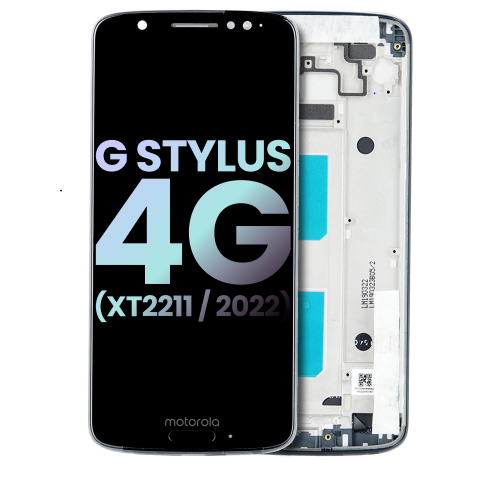 Replacement LCD Assembly With Frame Compatible For Motorola Moto G6 (Genuine OEM) (Deep Indigo)