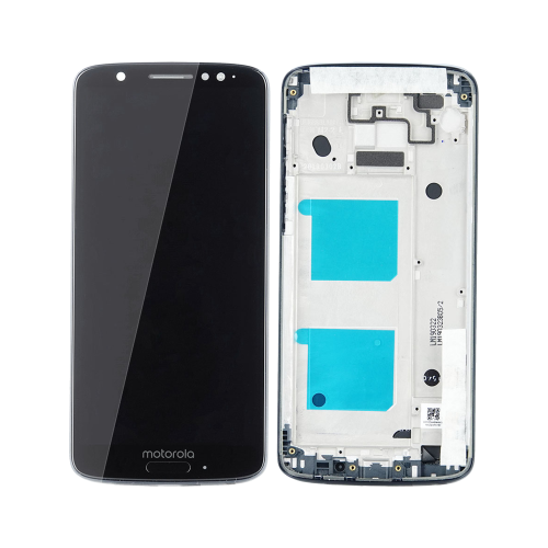 Replacement LCD Assembly With Frame Compatible For Motorola Moto G6 (Genuine OEM) (Deep Indigo)