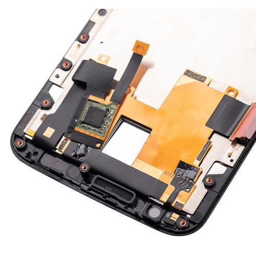 LCD Assembly With Frame Compatible For Motorola Moto X Style (XT1572 / 2015) / Moto X Pure Edition (XT1575 / 2015) (Black) by ESOURCE PARTS - Refurbished condition - Image 4