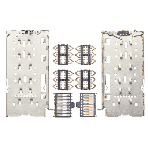 ESOURCE PARTS  Replacement Sim Card Reader Compatible for Oneplus Nord N200 5G / Oppo A55 5G (4 Piece Set)