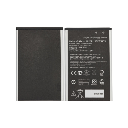 Replacement Replacement Battery Compatible For Asus ZenFone Selfie / 2 Laser (ZE550KL / Z00LD) (C11P1501)
