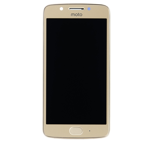 Replacement LCD Assembly With Frame Compatible For Motorola Moto G5 (Genuine OEM) (Gold)