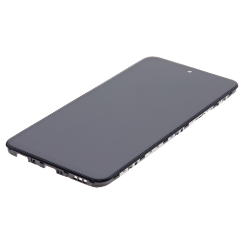 Replacement LCD Assembly With Frame Compatible For LG K52 / Q52 / K62 (Black) by ESOURCE PARTS - Refurbished condition - Image 2