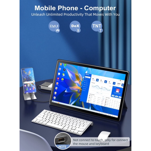 UPERFECT Portable Monitor Touchscreen Freestanding, 1080P FHD 100% SRGB IPS HDR External Display Screen HDMI USB C Monitors for Laptop W/ Kickstand